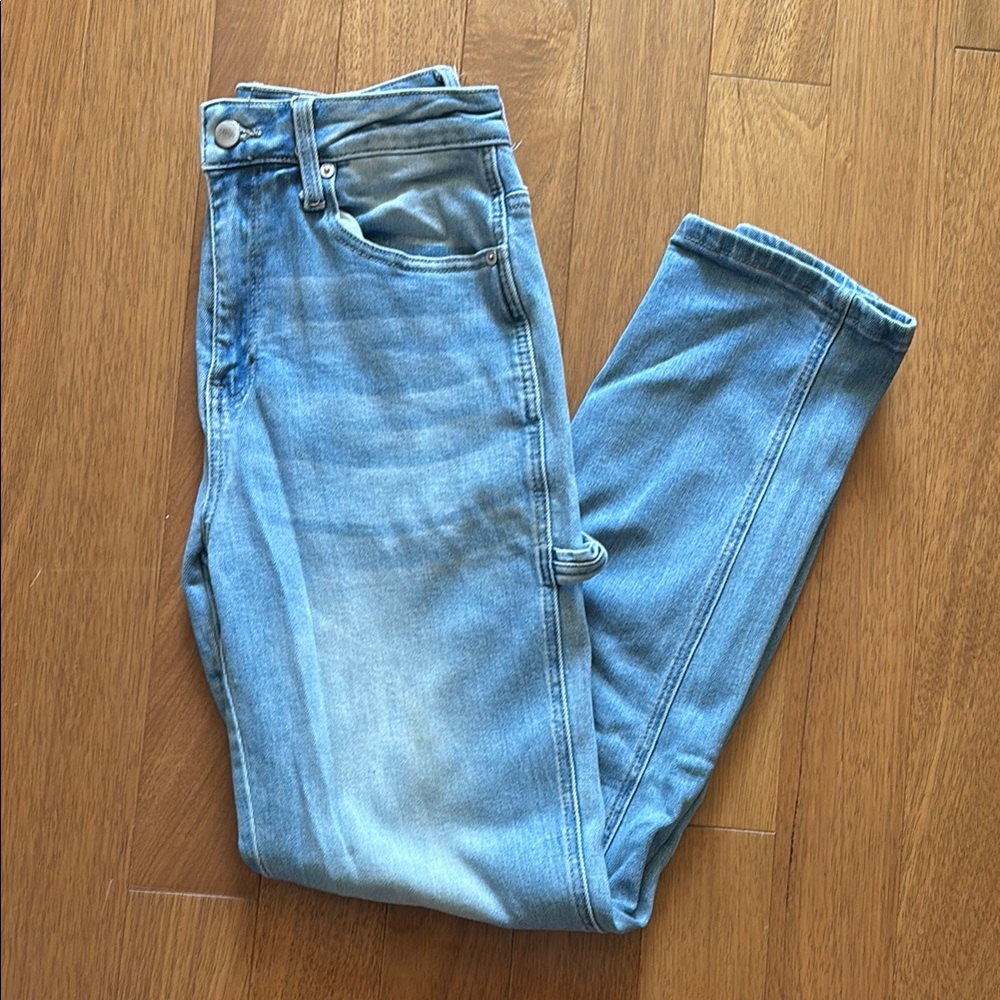 Light Blue Stretch Women’s Carpenter Jeans
